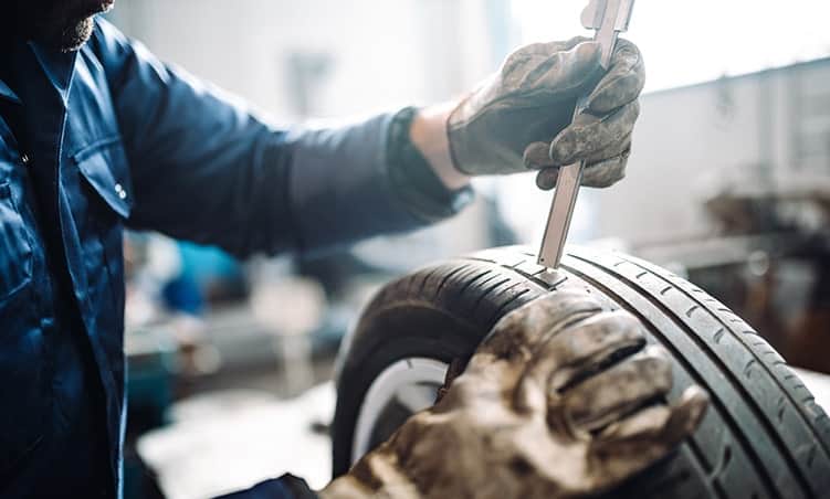 Repairing car tires