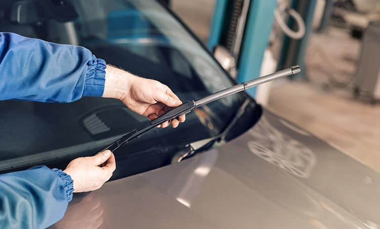 Checking car wipers